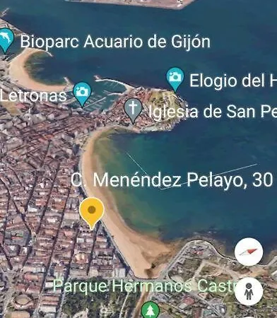 Apartman Vivienda Vacacional Playa San Lorenzo Escalera 11 Wifi Gijón